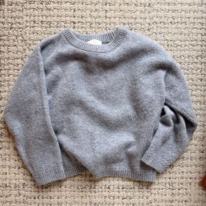 Sezane Amiel Alpaca Crew Neck Sweater